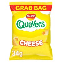Quavers Cheese - Grab Bag - 34g - Best Before: 09.08.25 (20% OFF)